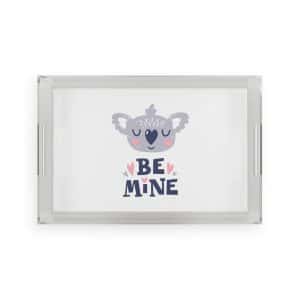 Be Mine Acrylic Serving Tray