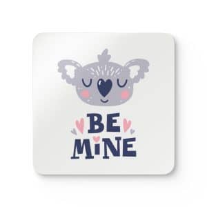 Be Mine Corkwood Coaster Set