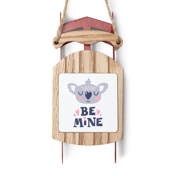 Be Mine Sled Ornaments - Image 8