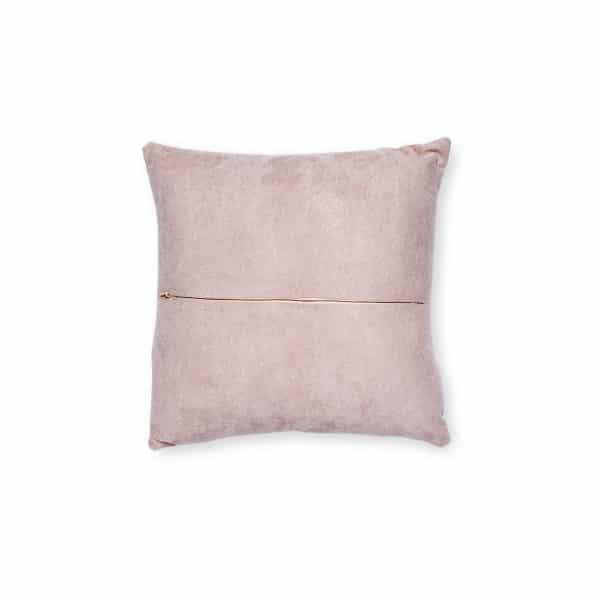 Be Mine Square Pillow - Pink Back - Image 2