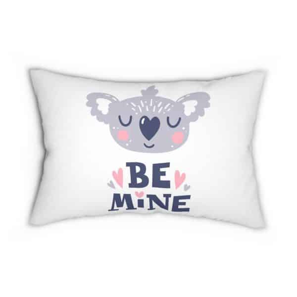 Be Mine Spun Polyester Lumbar Pillow - Image 2