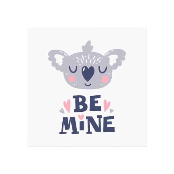 Be Mine Square Magnet